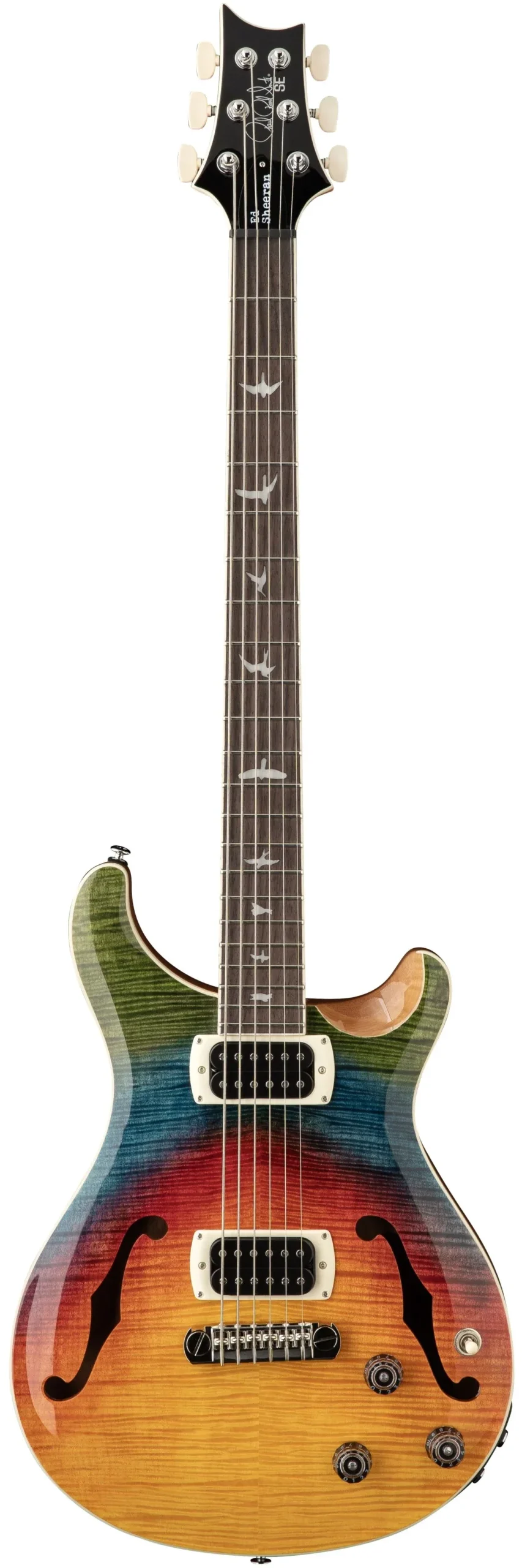 PRS SE ED SHEERAN HOLLOWBODY I PIEZO BARITONE KALEIDOSCOPE