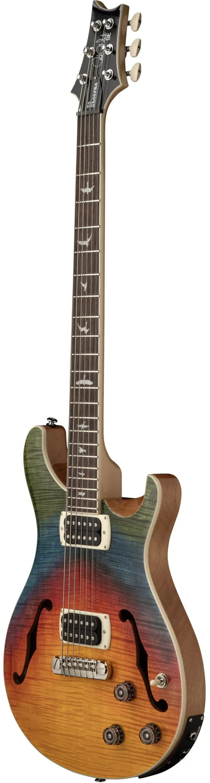 PRS SE ED SHEERAN HOLLOWBODY I PIEZO BARITONE KALEIDOSCOPE