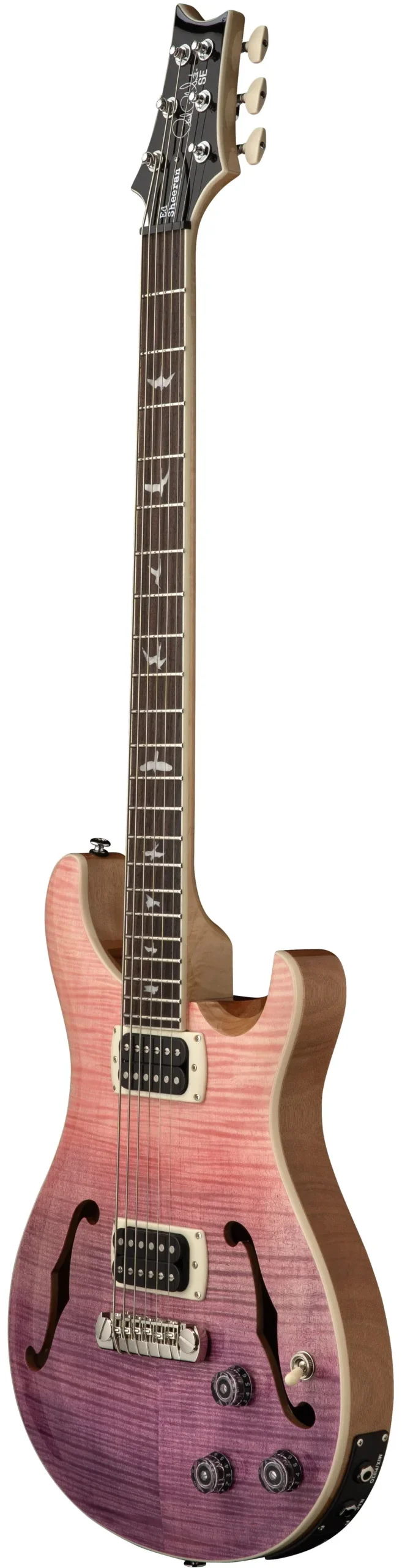 PRS SE ED SHEERAN HOLLOWBODY I PIEZO BARITONE PINK OMBRE