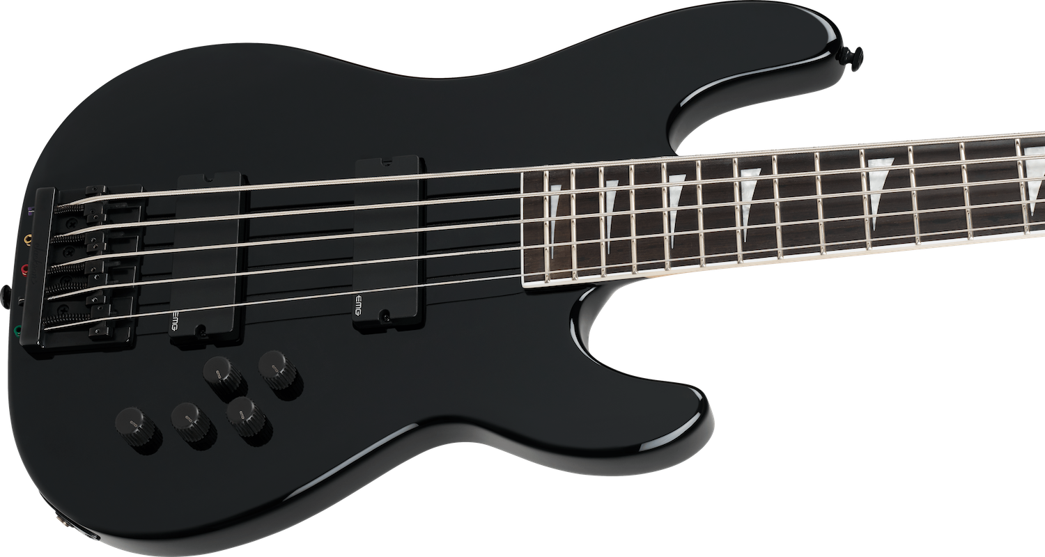 JACKSON LTD LEGEND SERIES DAVID ELLEFSON CB V CONCERT BASS BLACK