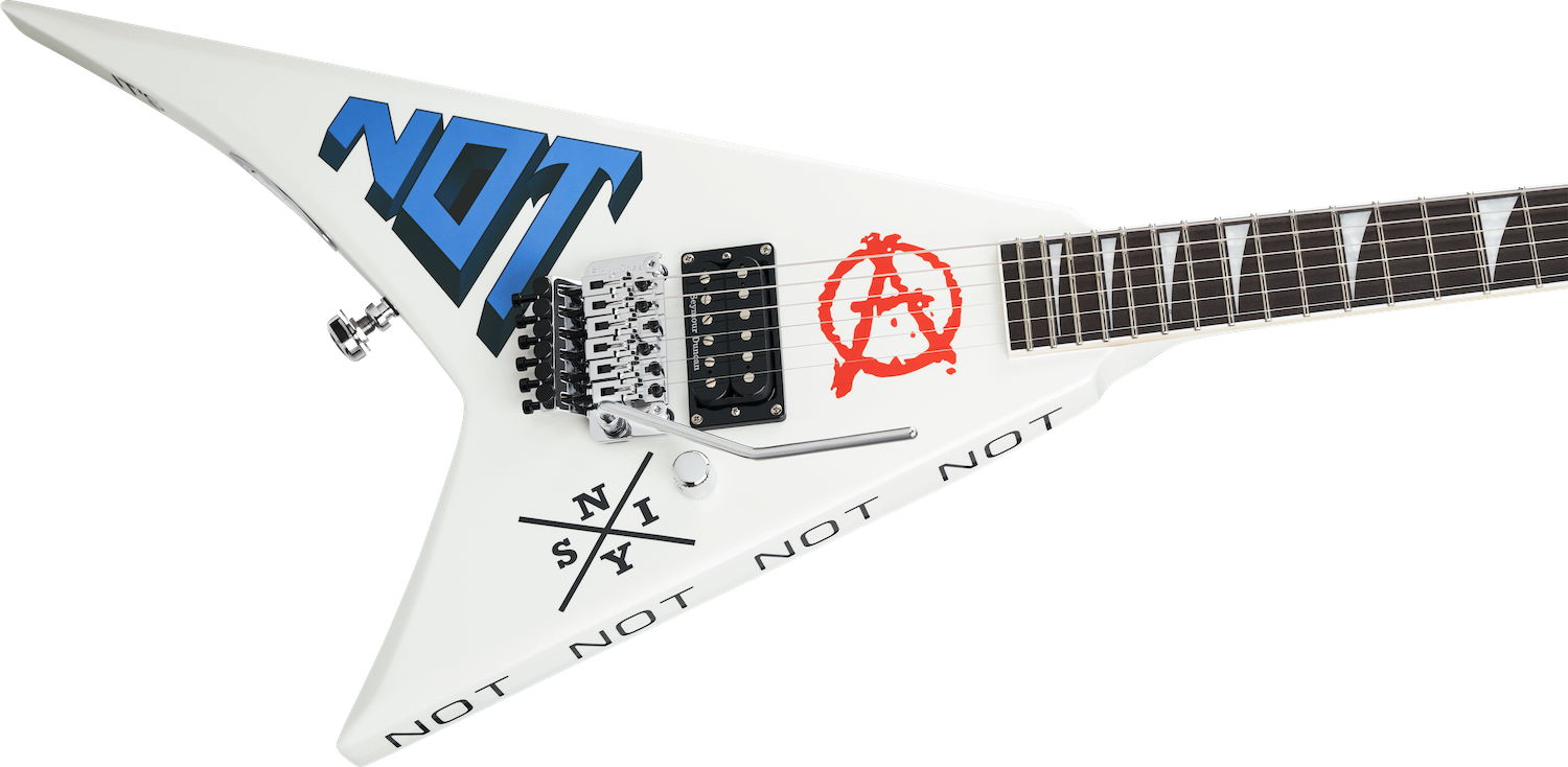 JACKSON LTD LEGEND SERIES SCOTT IAN RHOADS RR22 NOT PEARL WHITE