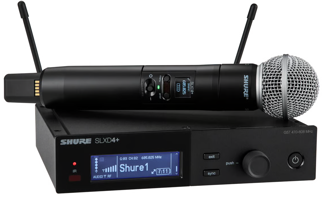 SHURE SLXD24+/SM58 VOCAL SET
