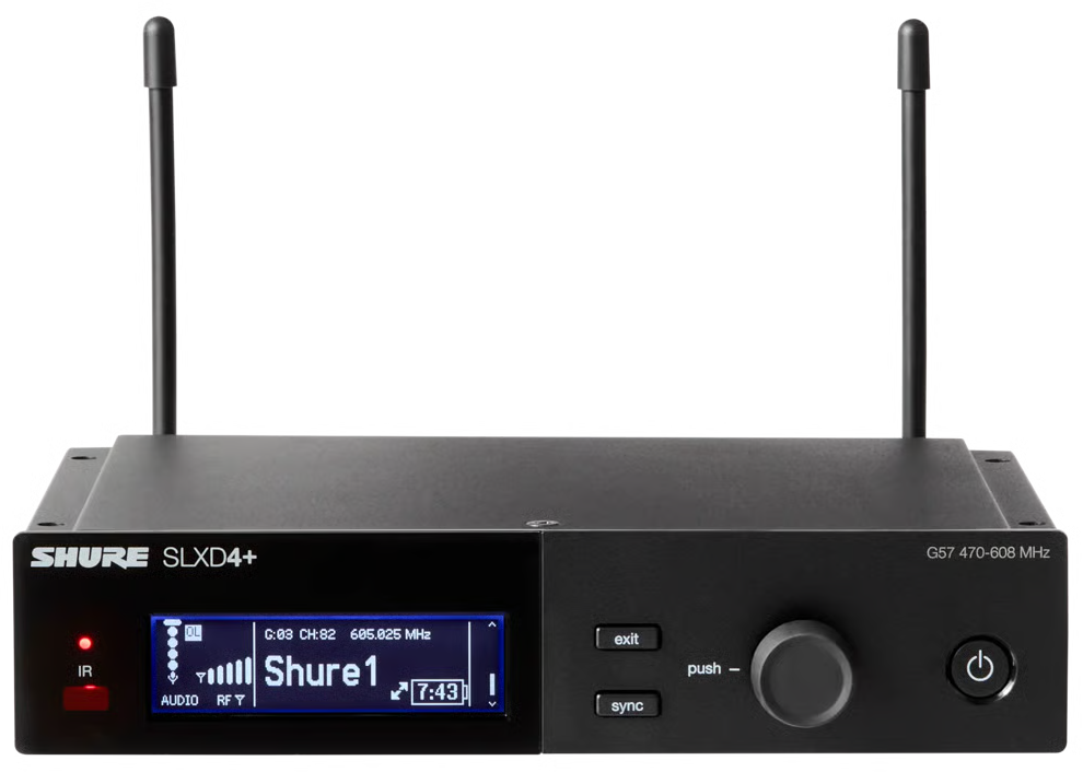 SHURE SLXD24+/SM58 VOCAL SET
