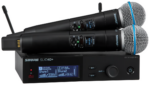 SHURE SLXD24D+/BETA58 DUAL VOCAL SET
