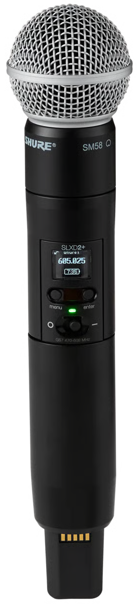 SHURE SLXD24+/SM58 VOCAL SET