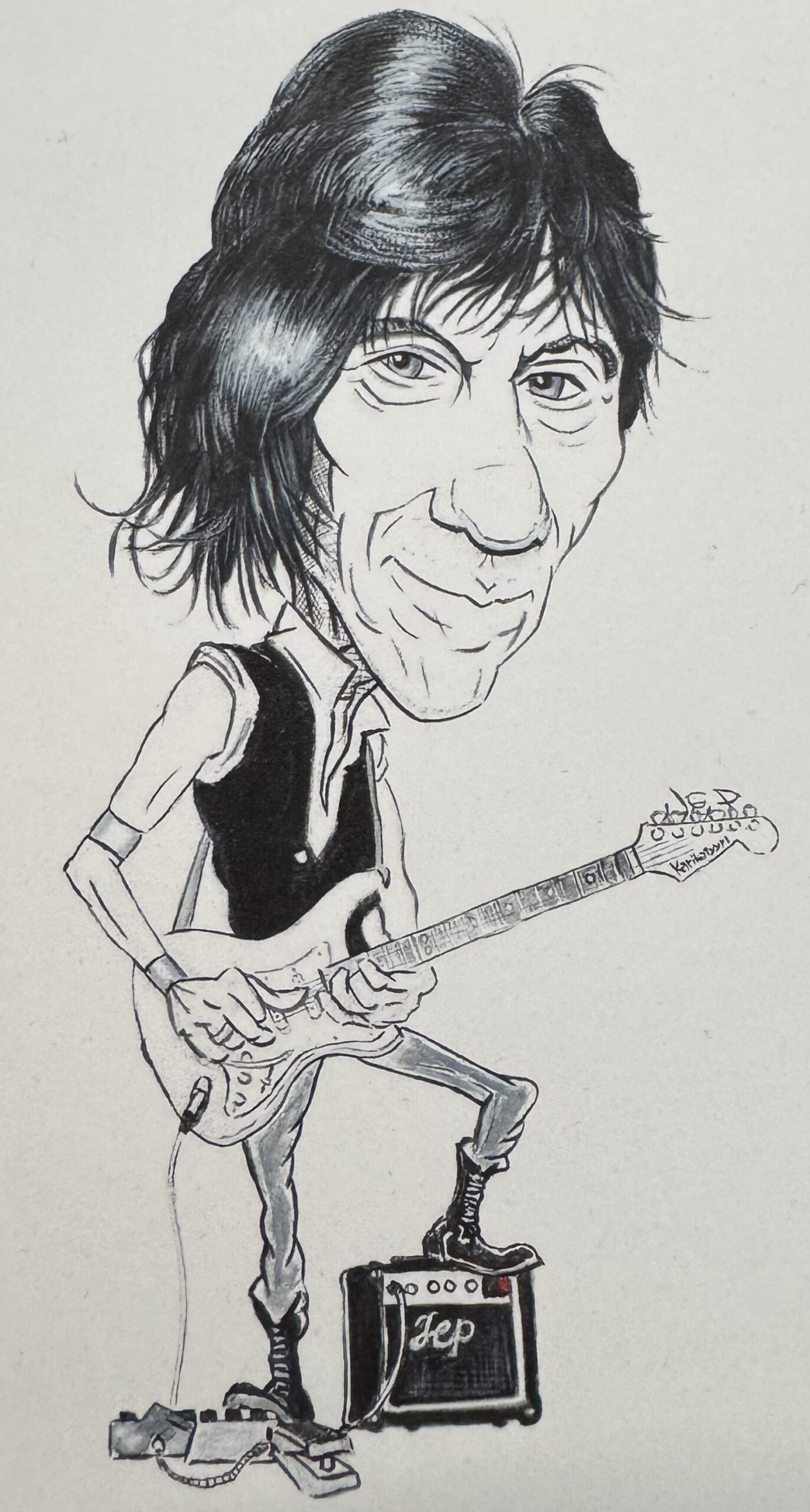 MUSACORNER JEP KARIKATYYRIKORTTI S.Y.