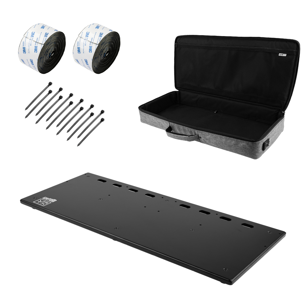 GATOR VERTEX TOUR ELITE 31"X13" PEDALBOARD + BAG