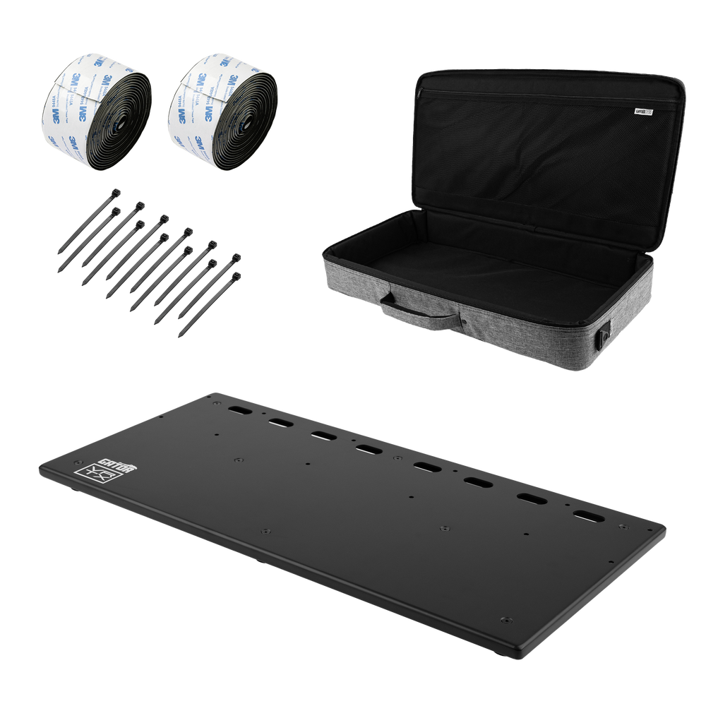 GATOR VERTEX TOUR COMPACT 27"X13" PEDALBOARD + BAG