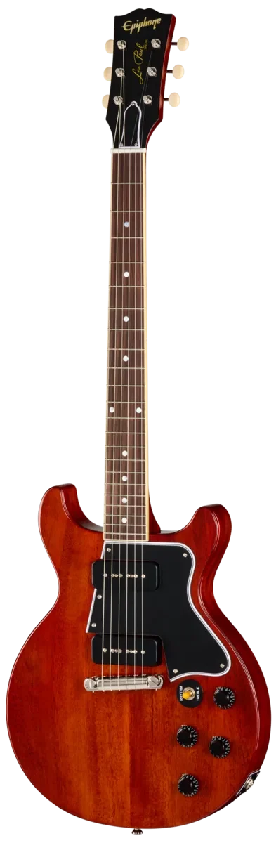 EPIPHONE INSPIRED BY GIBSON CUSTOM 1960 LES PAUL SPECIAL DOUBLE CUT REISSUE CHERRY