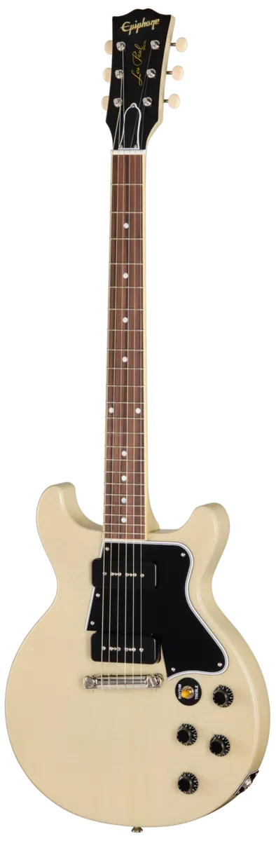 EPIPHONE INSPIRED BY GIBSON CUSTOM 1960 LES PAUL SPECIAL DOUBLE CUT REISSUE TV WH