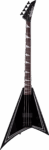 JACKSON X RRB IV BASS BLACK WITH WHITE PINSTRIPES