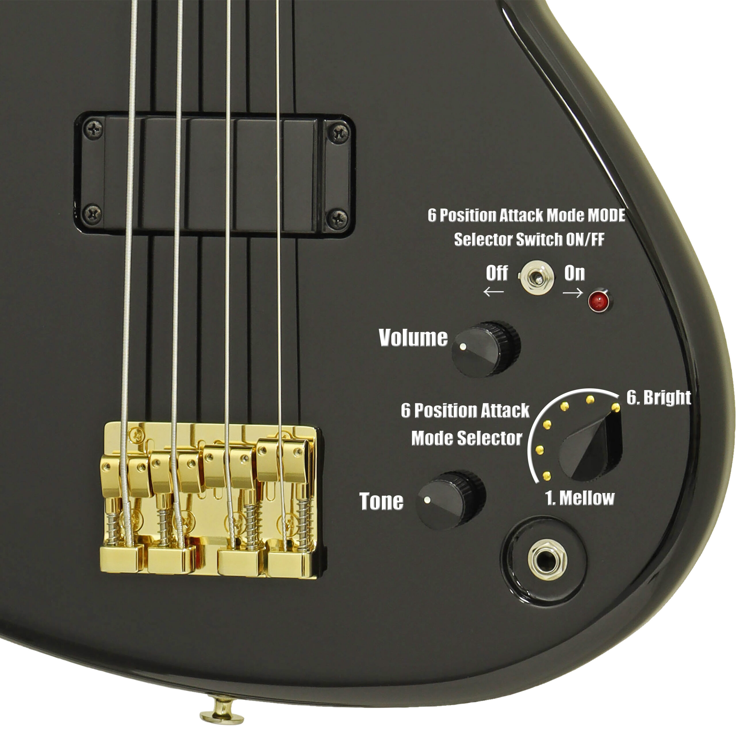 ARIA PRO II SB-1000 BLACK