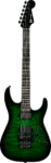CHARVEL PRO-MOD PLUS DK24 HH FR QM CLOAKED EMERALD