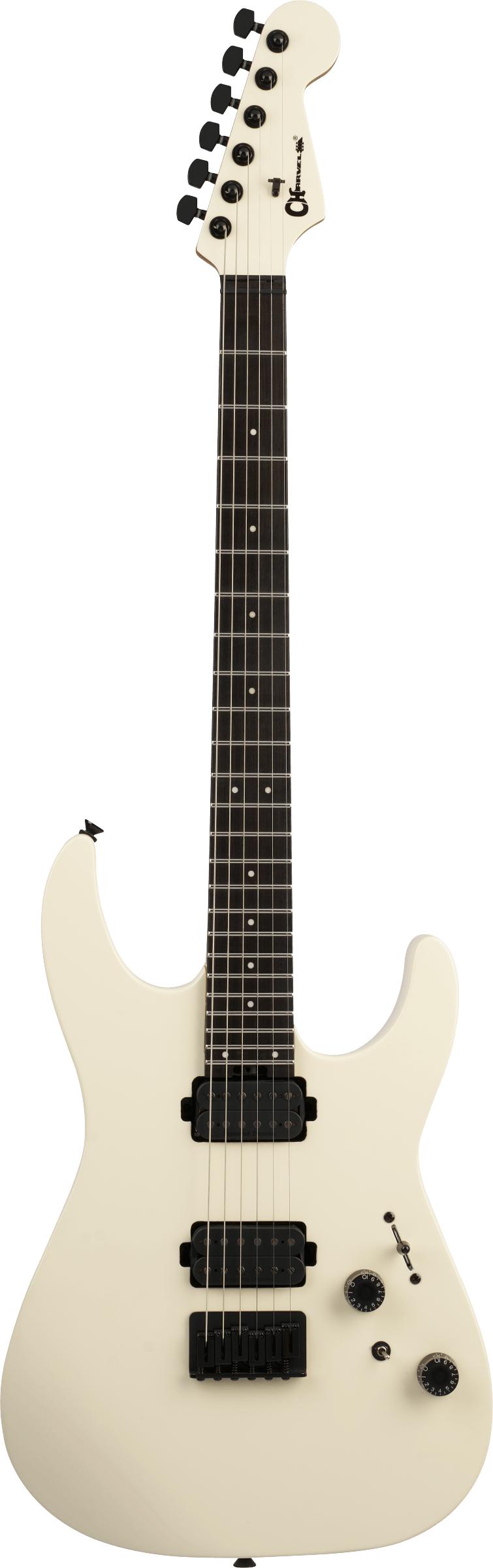 CHARVEL PRO-MOD PLUS DK24 HH HT CREME WHITE