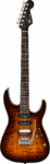 CHARVEL PRO-MOD PLUS DK24 HSS E 2PT QM AMBER TIGER EYE