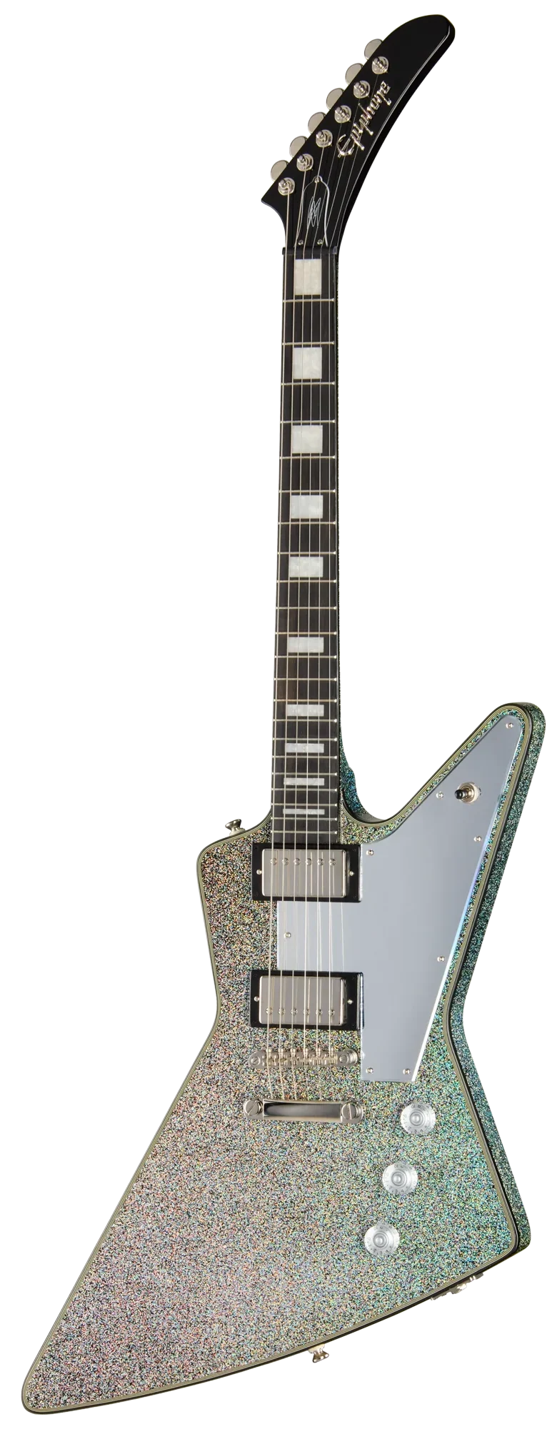 EPIPHONE LZZY HALE EXPLORER CUSTOM BLACK DHS