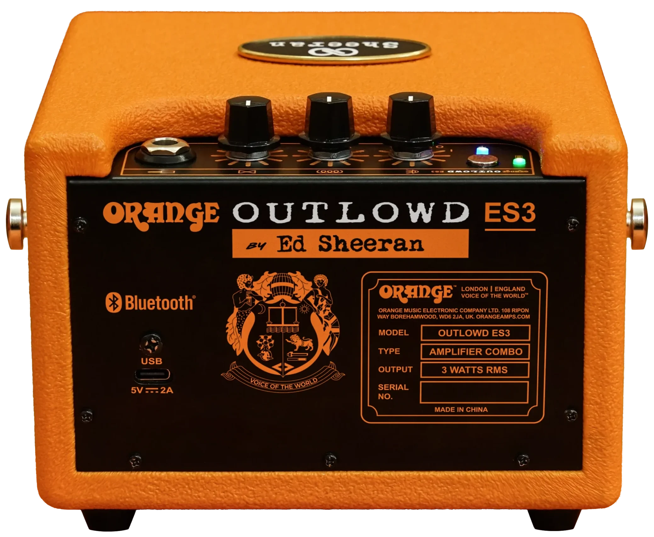 ORANGE ED SHEERAN OUTLOWD 3