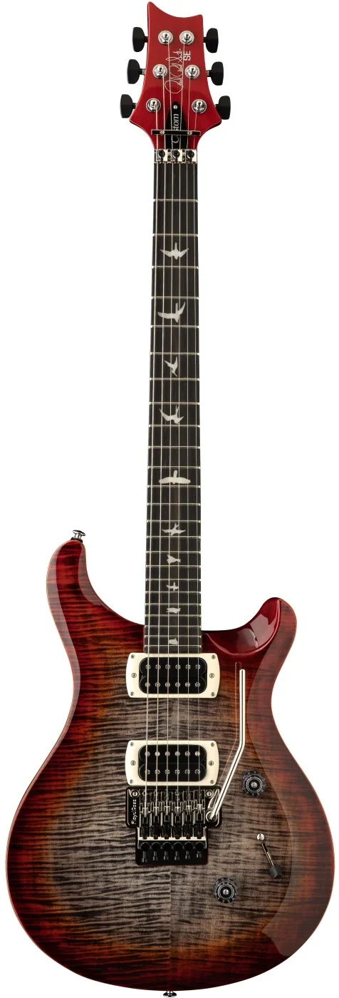 PRS SE CUSTOM 24 FLOYD CHARCOAL CHERRY BURST 2026