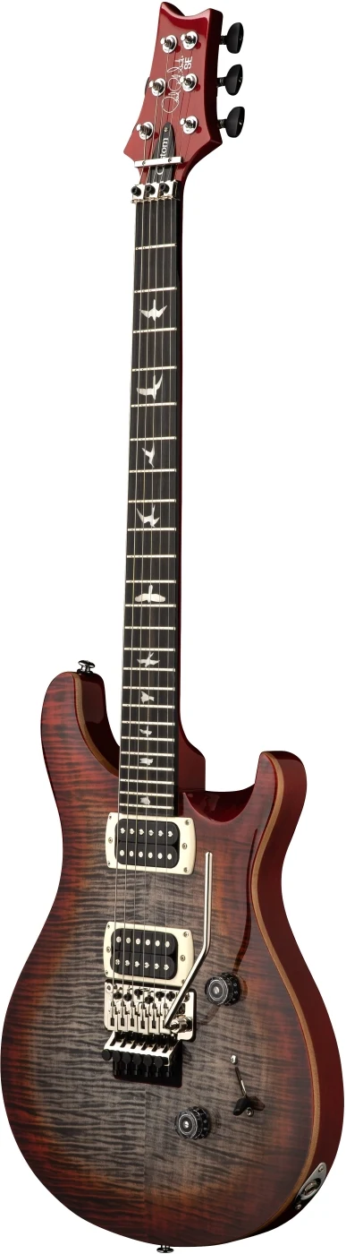 PRS SE CUSTOM 24 FLOYD CHARCOAL CHERRY BURST 2026