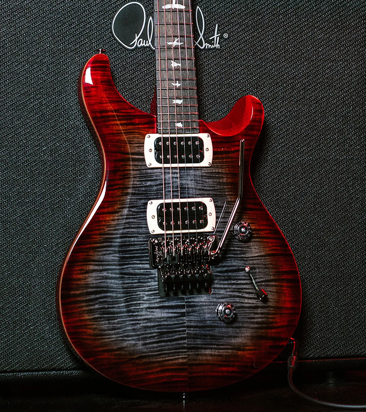 PRS SE CUSTOM 24 FLOYD CHARCOAL CHERRY BURST 2026