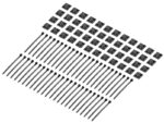 GATOR GV-RDCTP-48 PEDALBOARD CABLE MANAGEMENT KIT 48-PACK