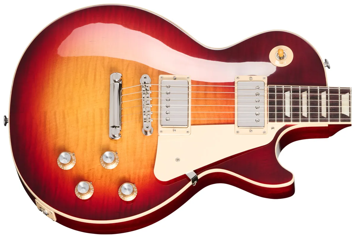 GIBSON LES PAUL STANDARD 60S AAA TOP DARK CHERRY SUNBURST
