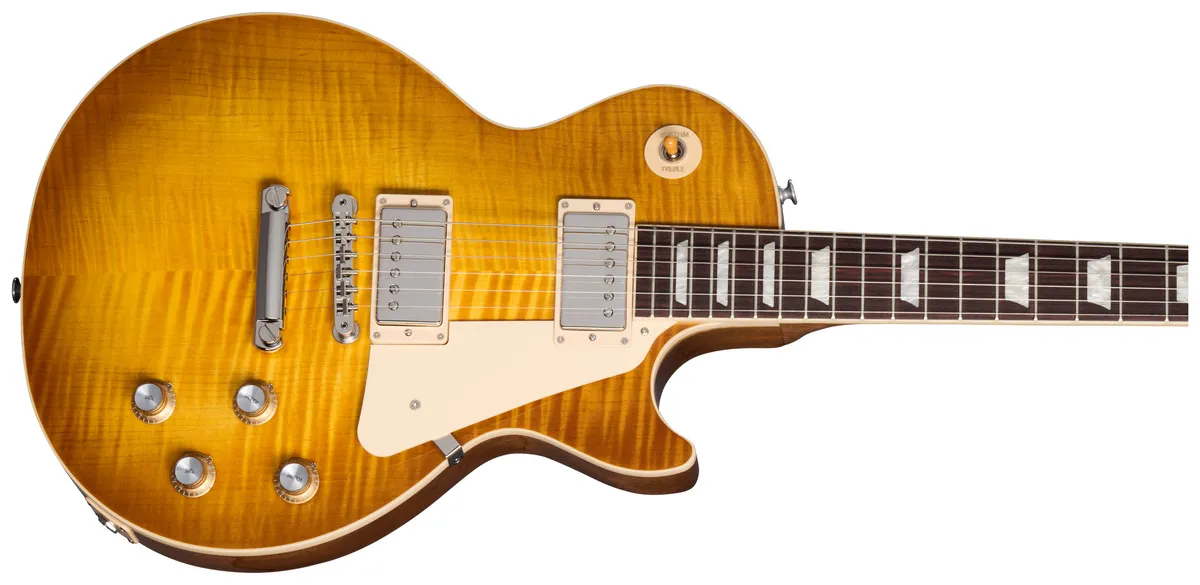 GIBSON LES PAUL STANDARD 60S AAA TOP HONEY LEMON BURST