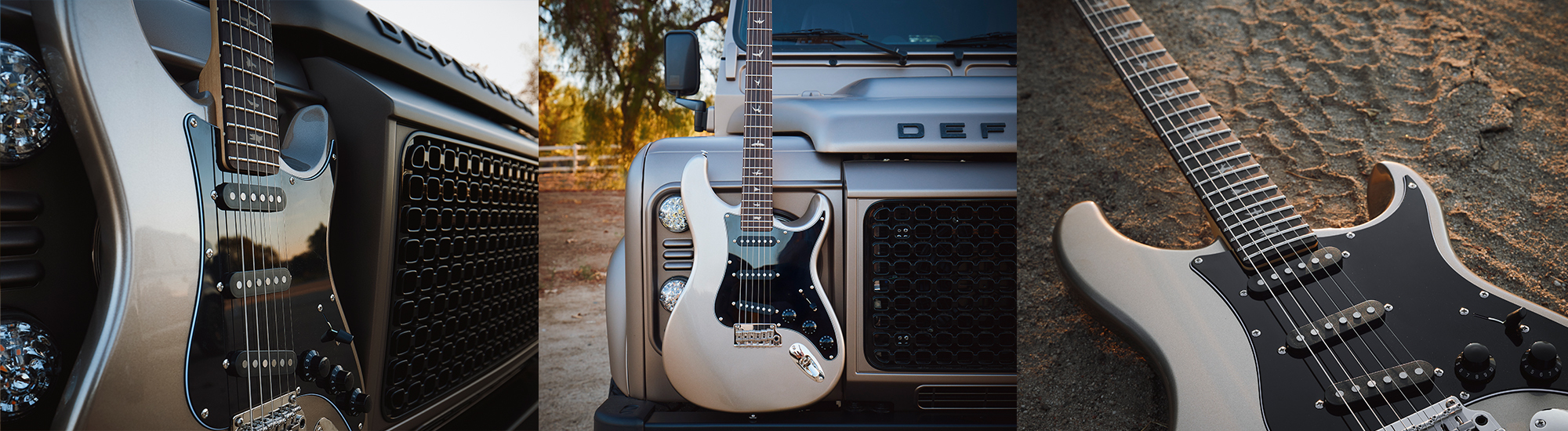 PRS LIMITED EDITION SE SILVER SKY DEFENDER PETRA COPPER