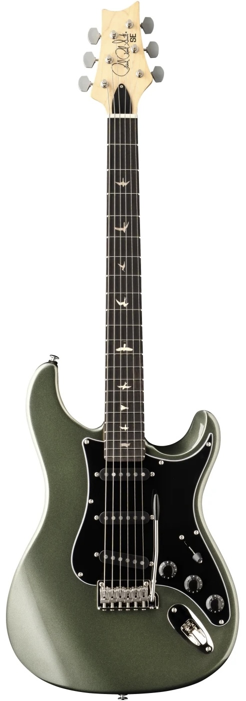PRS LIMITED EDITION SE SILVER SKY DEFENDER WOOLSTONE GREEN