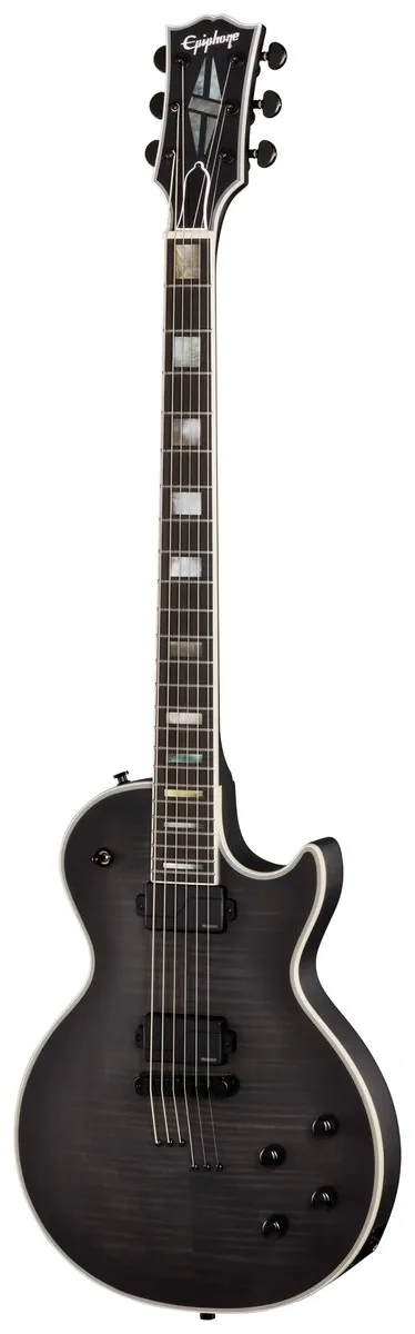 EPIPHONE PROPHECY LES PAUL BARITONE OBSIDIAN STORM SATIN