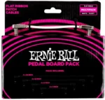 ERNIEBALL EB-6387 FLAT PATCH CABLE MULTI SET WHITE