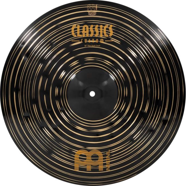 MEINL CLASSICS CUSTOM 18" DARK THIN CRASH